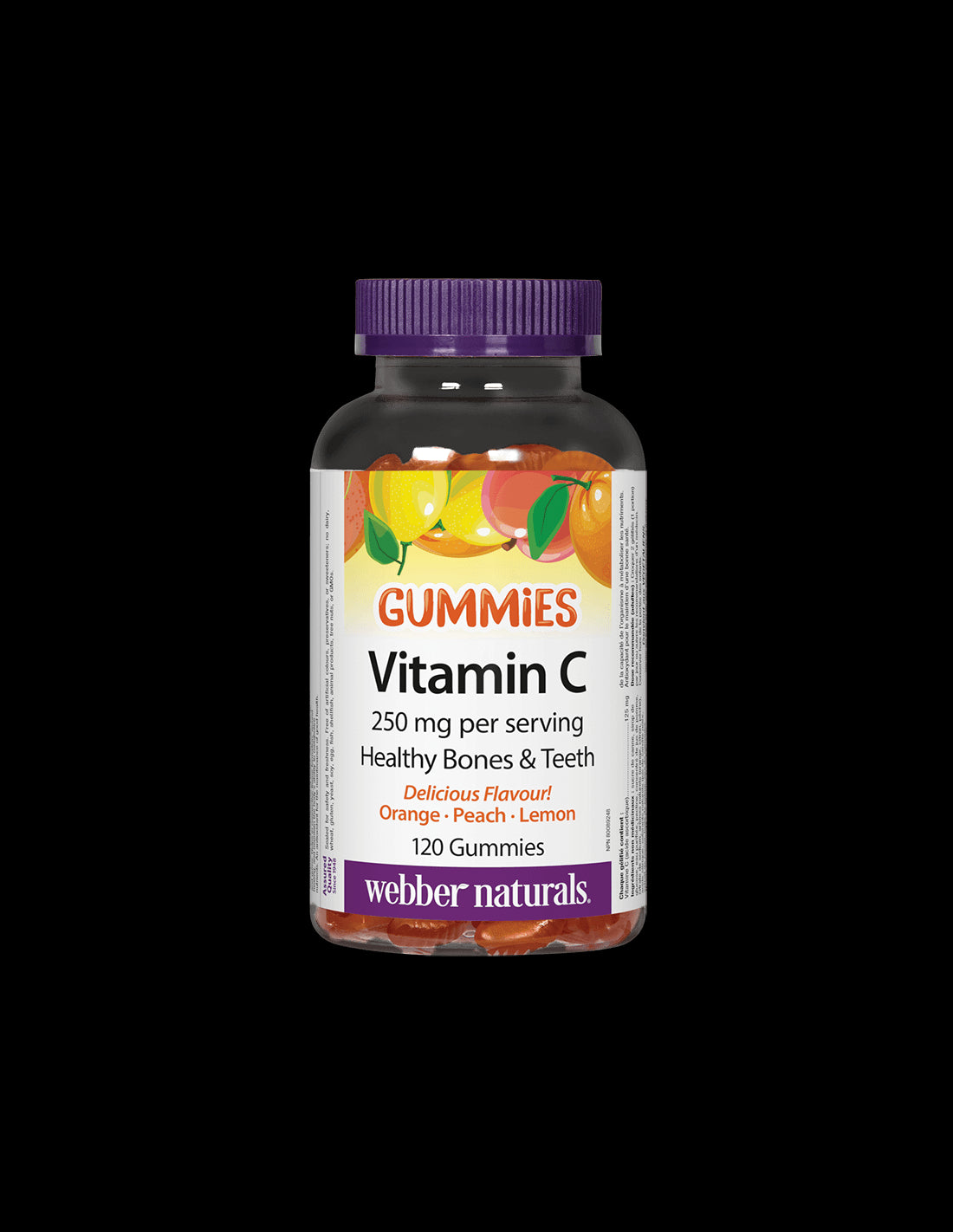 Gummies cu vitamina C - Gummii cu vitamina C 125 mg, 120 tablete de jeleu