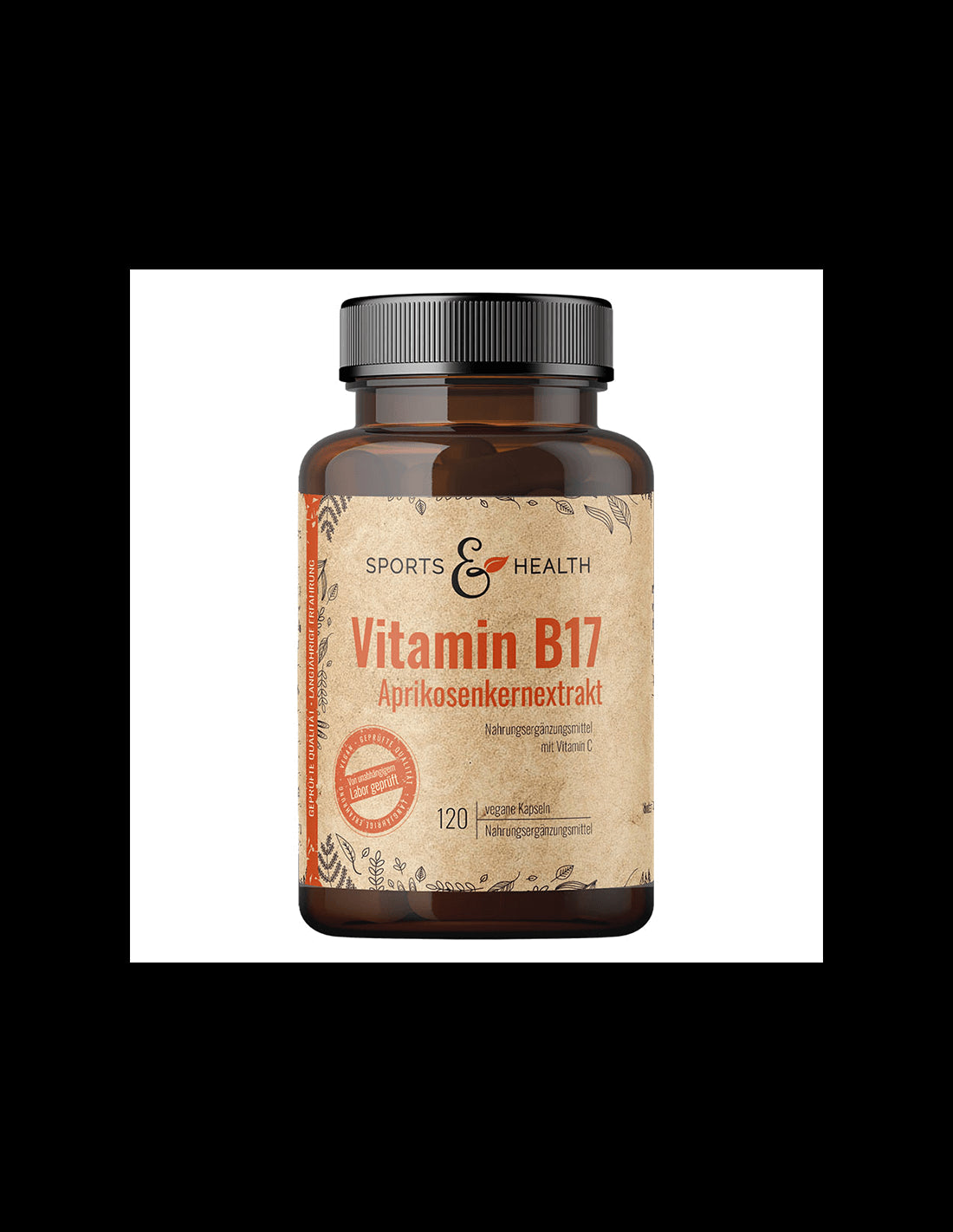 Vitamina B17 (Extract de miez de caise), 120 capsule Nature's Way