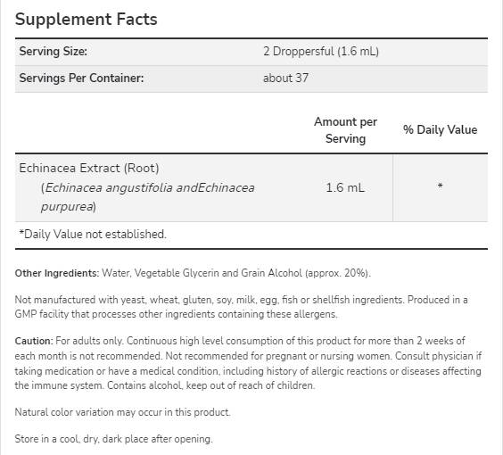 Extract lichid de echinacea - 59 ml