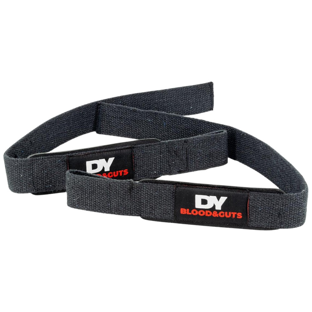 DY Blood &amp; Guts Lifting Straps | Cotton